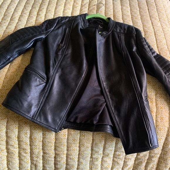 Wilson’s Leather motorcycle jacket, 100% real leather, like brand new, worn once - Picture 6 of 8